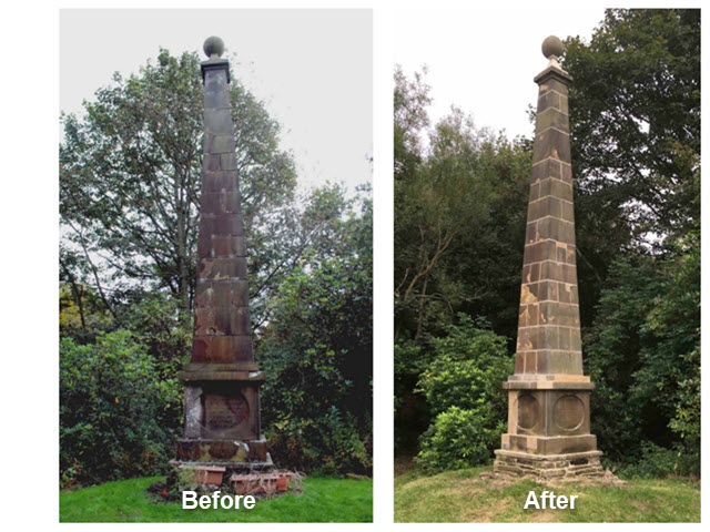 Wellington Monument Bispham Hall